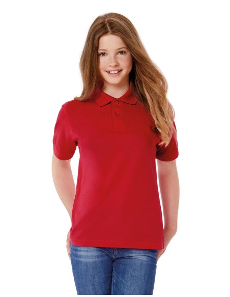 BetC-PK486-Kids Polo Safran 2